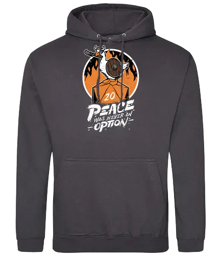 RPG - Peace Was Never an Option - rpg, pen and paper, d20, würfel, dice - Standard Hoodie