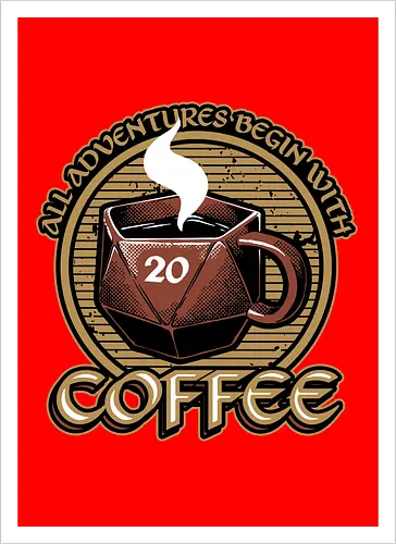 RPG - All adventures begin with coffee