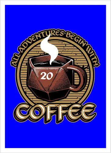 RPG - All adventures begin with coffee