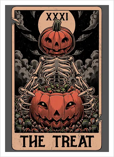 Halloween Tarot Pumpkin Treat