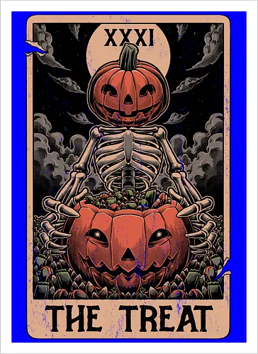 Halloween Tarot Pumpkin Treat