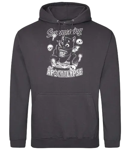 Apocalypse Cat - Cute Black Magic - apokalypse, cat, katze, pentagram - Standard Hoodie