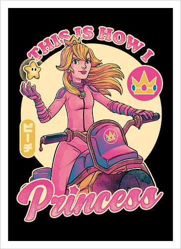 How I Princess - Powerful Video Game Biker