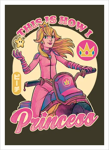 How I Princess - Powerful Video Game Biker