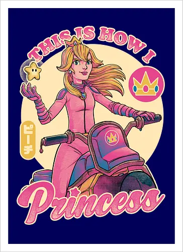 How I Princess - Powerful Video Game Biker