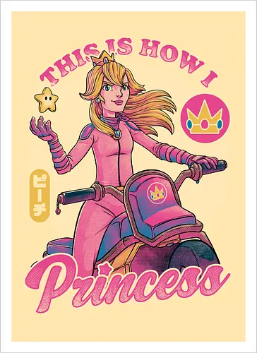 How I Princess - Powerful Video Game Biker