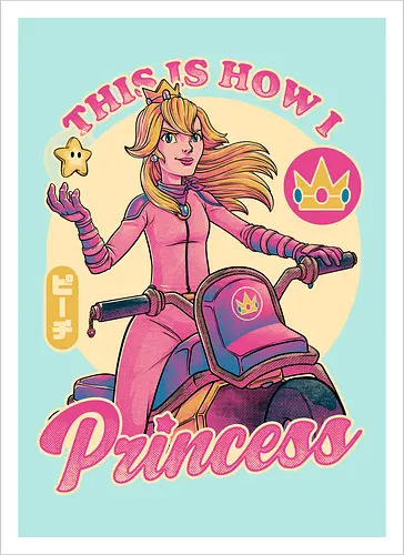 How I Princess - Powerful Video Game Biker