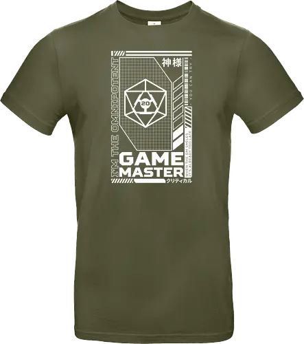 RPG Cyberpunk - Omnipotent Game Master - gaming, w20, pen and paper, rpg - Standard T-Shirt