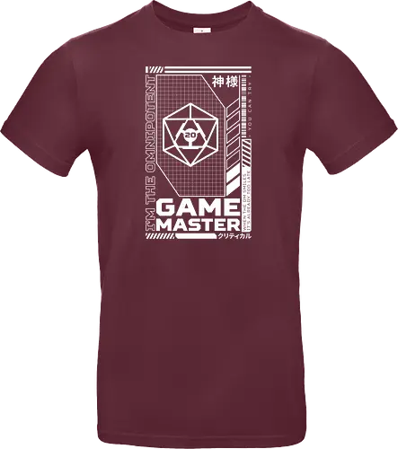 RPG Cyberpunk - Omnipotent Game Master - gaming, w20, pen and paper, rpg - Standard T-Shirt