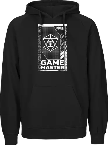 RPG Cyberpunk - Omnipotent Game Master - gaming, w20, pen and paper, rpg - Fairtrade Hoodie