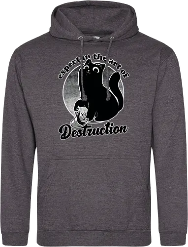 Expert in Destruction - Cute Black Cat