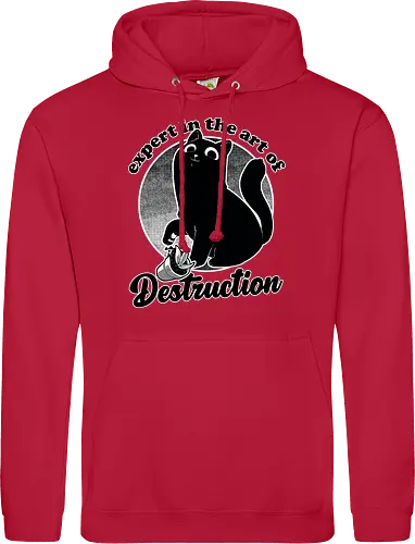 Expert in Destruction - Cute Black Cat