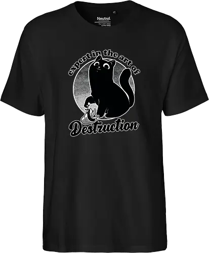 Expert in Destruction - Cute Black Cat
