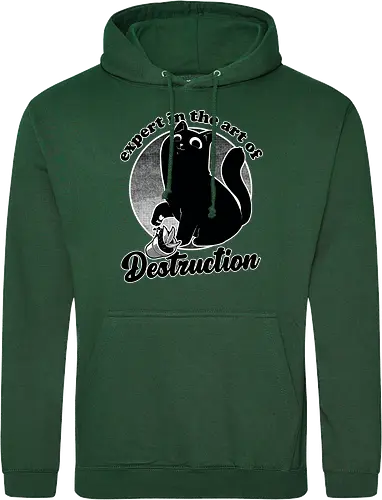 Expert in Destruction - Cute Black Cat