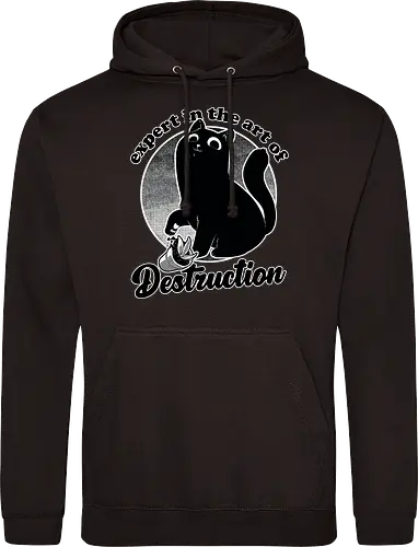Expert in Destruction - Cute Black Cat