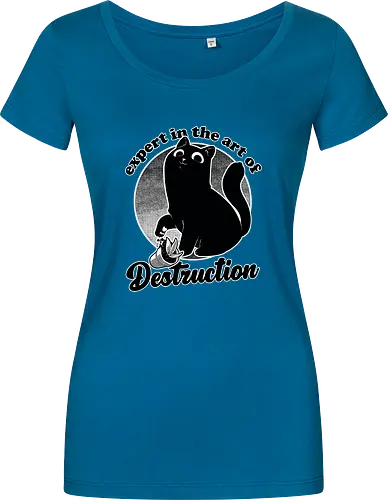 Expert in Destruction - Cute Black Cat