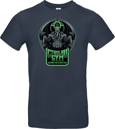 Cthulhu Gym - Muscular Bodybuilder Monster