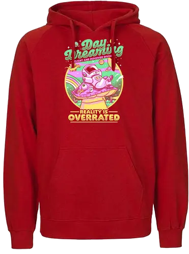 Daydream Astronaut - astronaut, space, fantasy, daydream - Fairtrade Hoodie