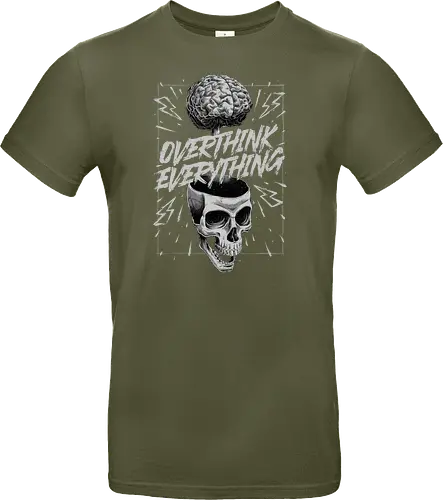 Overthink Everything - Anxiety Skull