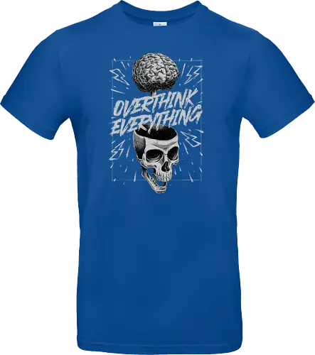 Overthink Everything - Anxiety Skull