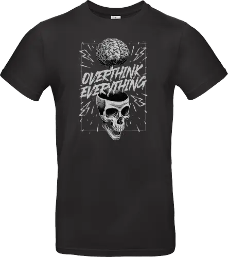 Overthink Everything - Anxiety Skull