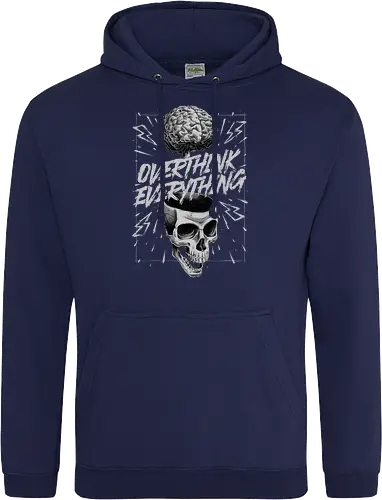 Overthink Everything - Anxiety Skull