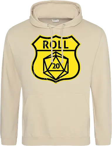 Route d20 Sign - Route 66 Parody