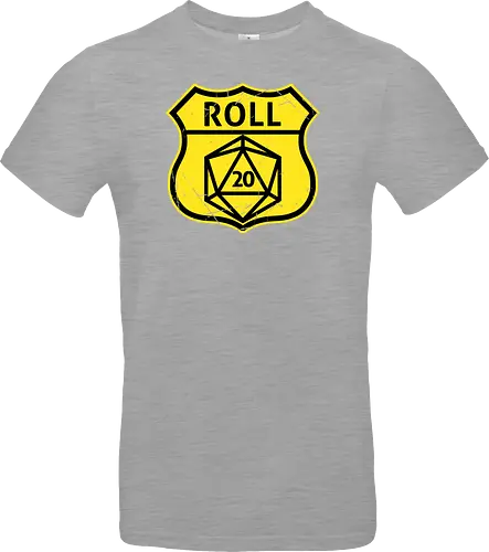 Route d20 Sign - Route 66 Parody