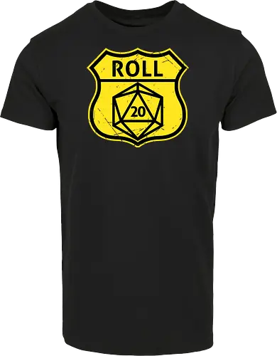 Route d20 Sign - Route 66 Parody