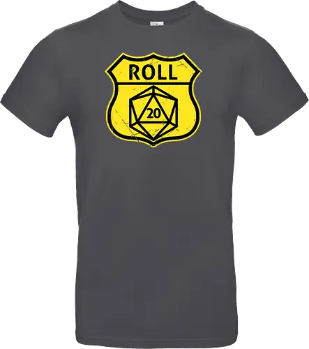 Route d20 Sign - Route 66 Parody