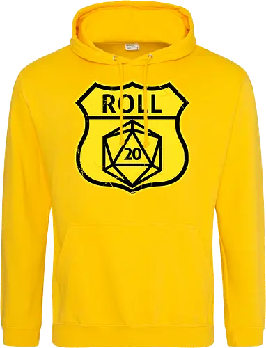 Route d20 Sign - Route 66 Parody