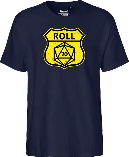 Route d20 Sign - Route 66 Parody