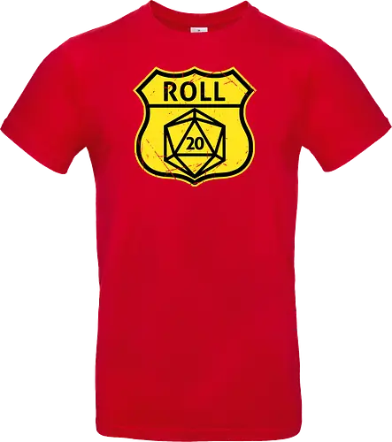 Route d20 Sign - Route 66 Parody
