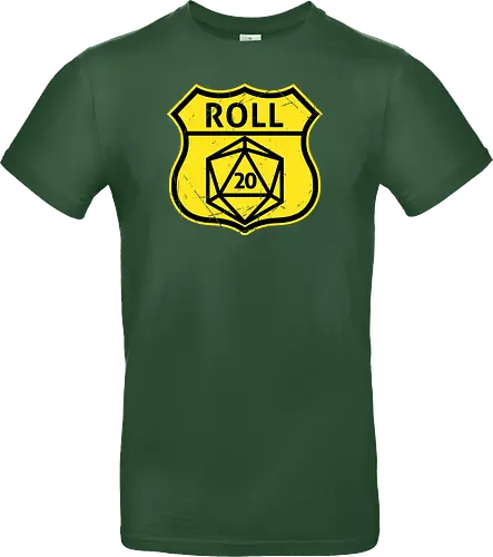 Route d20 Sign - Route 66 Parody