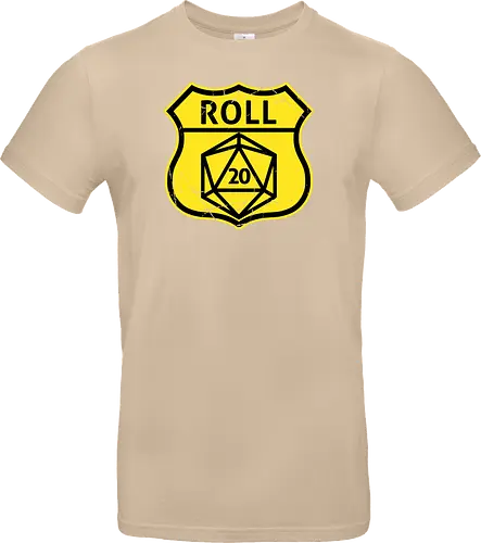 Route d20 Sign - Route 66 Parody