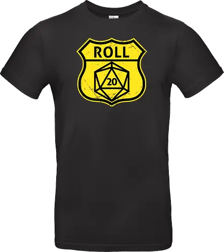 Route d20 Sign - Route 66 Parody