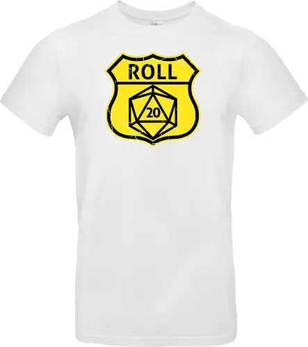 Route d20 Sign - Route 66 Parody