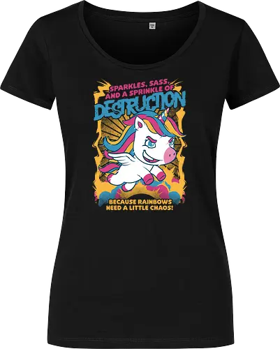 Unicorn Rainbows Destruction