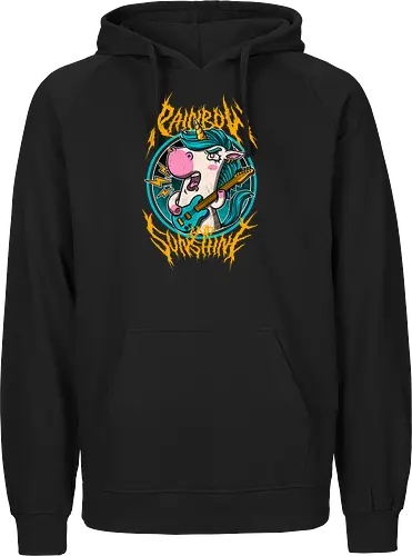 Rainbow and Sunshine - Cute Metal Band Unicorn