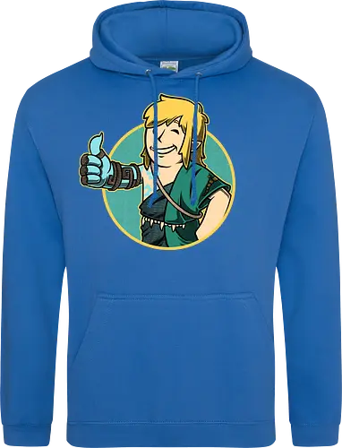 Vault Elf Boy Game - vault, Hero of Time, mashup, gaming, kingdom - Standard Hoodie