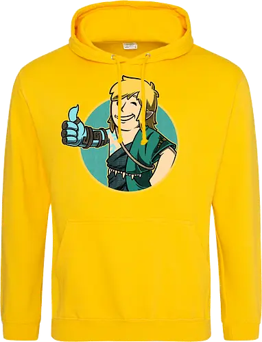 Vault Elf Boy Game - vault, Hero of Time, mashup, gaming, kingdom - Standard Hoodie
