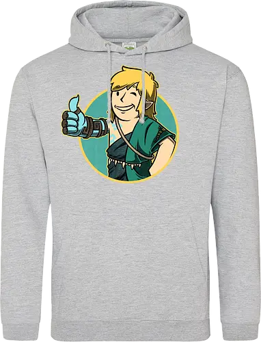 Vault Elf Boy Game - vault, Hero of Time, mashup, gaming, kingdom - Standard Hoodie