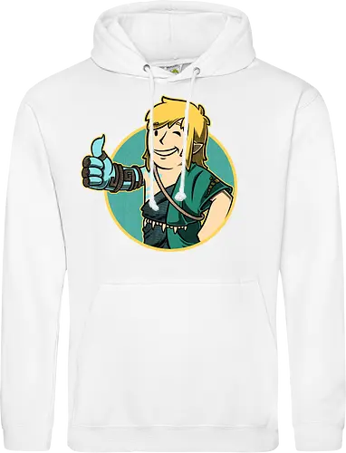 Vault Elf Boy Game - vault, Hero of Time, mashup, gaming, kingdom - Standard Hoodie