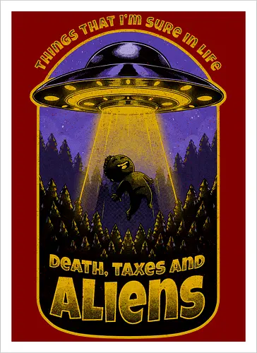 Death Taxes and Aliens