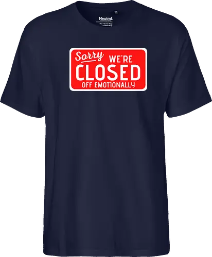 sorry we're closed of emotionally