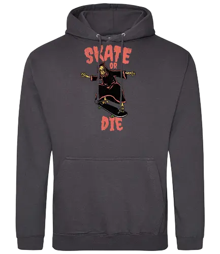 skate or die - Skating, skateboard, death, reaper - Standard Hoodie