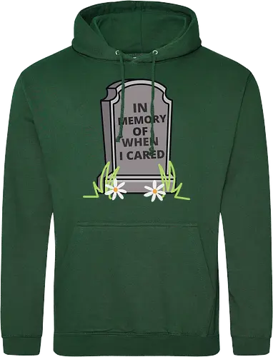 in memory of when i cared
