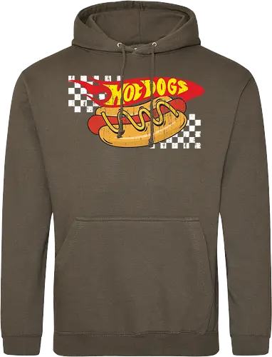 hot dogs parody logo