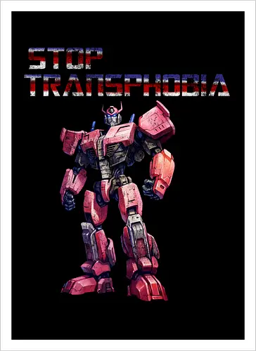 Stop Transphobia transformers