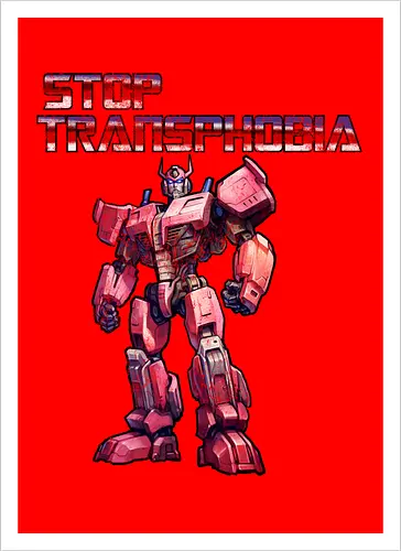 Stop Transphobia transformers